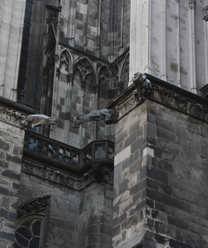Stadtführung »Nur der Dom und nur von außen« Kölner Dom, Chor, Wasserspeier